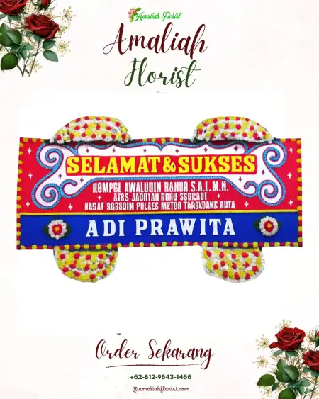 Papan Bunga Ucapan Selamat Lumbis Ogong