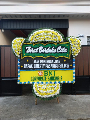 Papan Bunga Duka di Lumbis Ogong