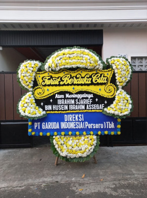 Papan Bunga Duka di Lumbis Ogong