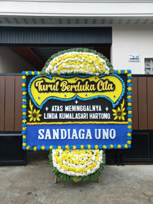 Papan Bunga Duka di Lumbis Ogong